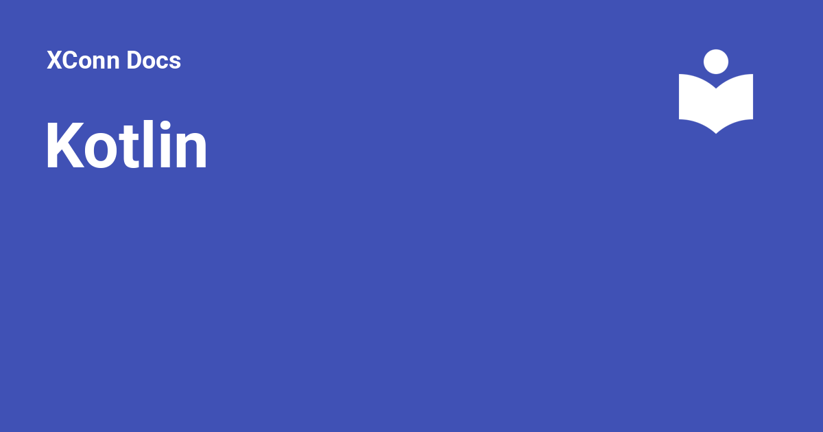 Kotlin - XConn Docs